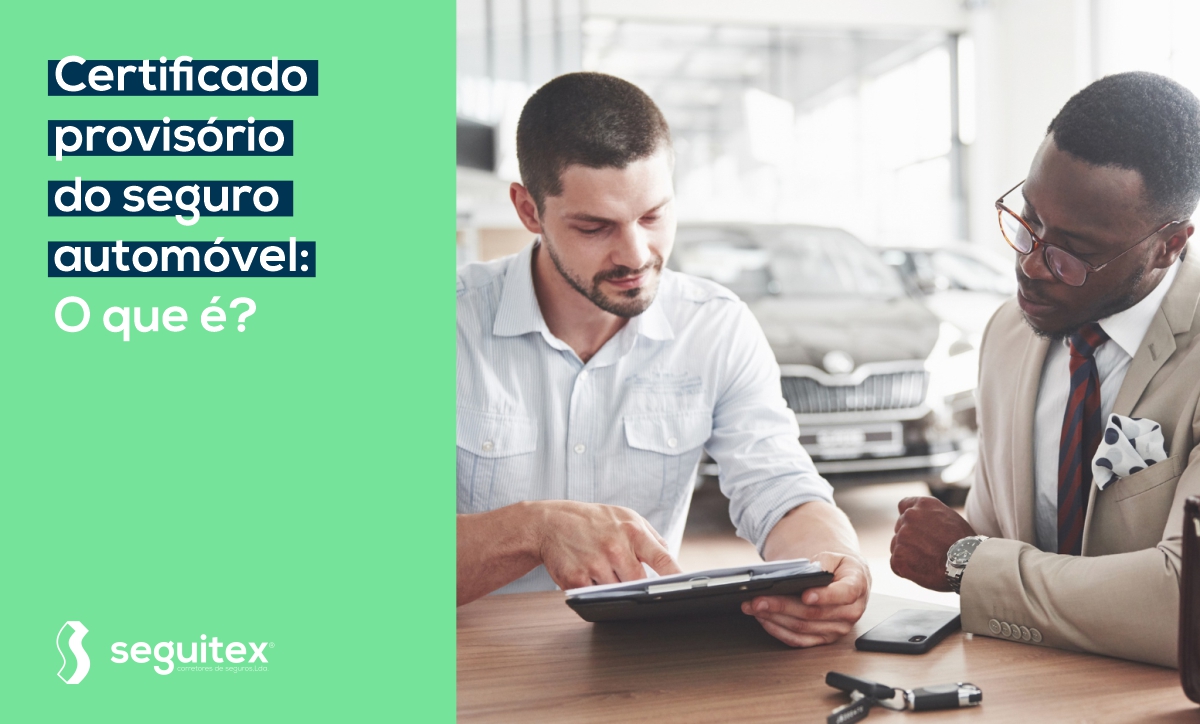 Certificado provisorio do seguro automovel